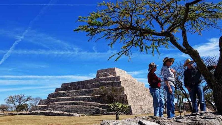 Immersive Cañada de La Virgen Pyramid Tour