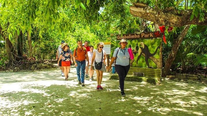Gumbalimba Park Guided Tour from Roatan