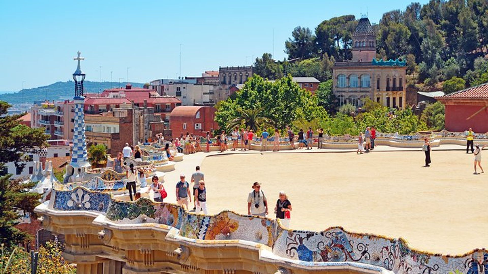 Visite guidée du Parc Güell à Barcelone avec billet coupe-file