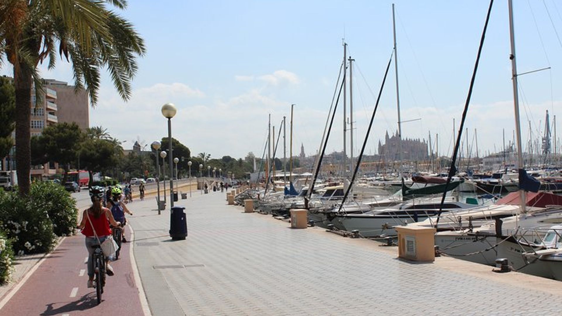 Visite à vélo facile de Palma de Majorque (petits groupes)