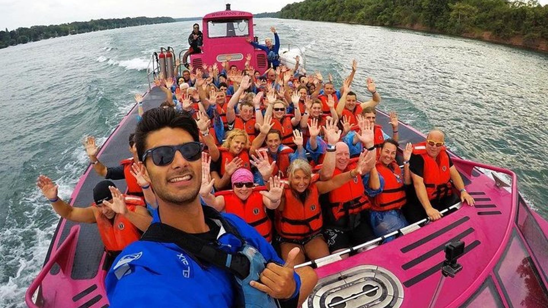 Niagara Falls USA, OpenTop (Wet) Jet Boat Tour Explore Niagara