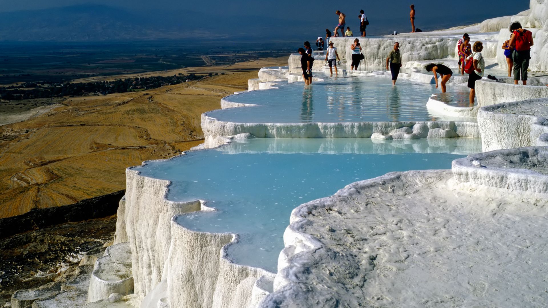 Belek: Pamukkale and Hierapolis Day Tour incl. Lunch