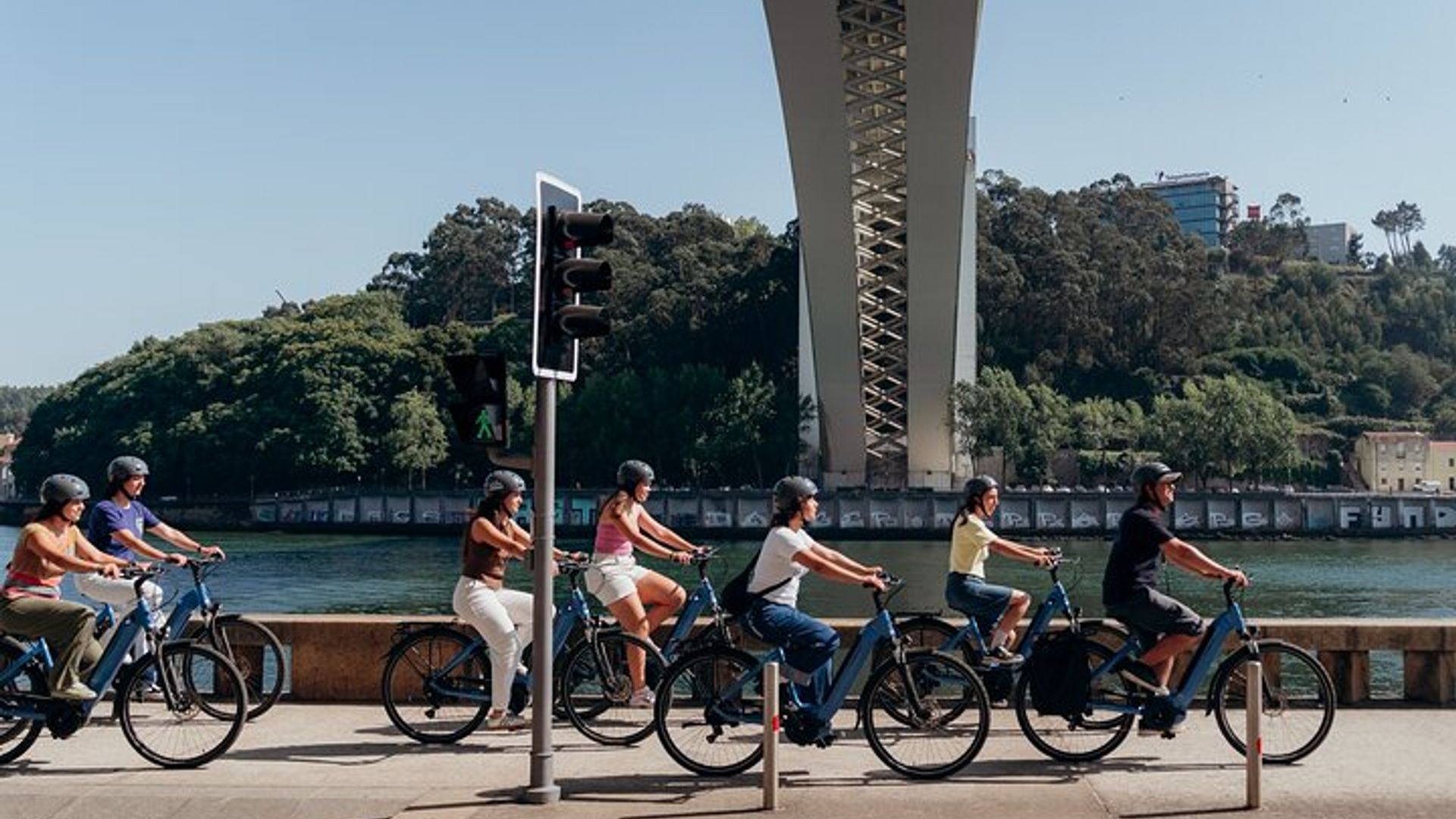 Geführte Sightseeing-Tour durch Porto mit dem Elektrofahrrad