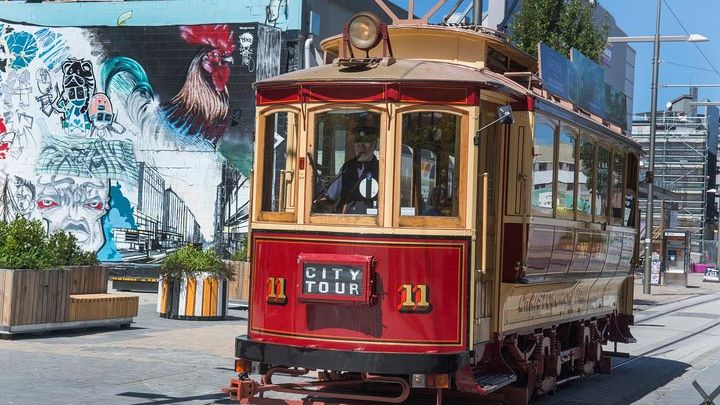 Christchurch Heritage Tram Hop-on Hop-off Full-Day Ticket