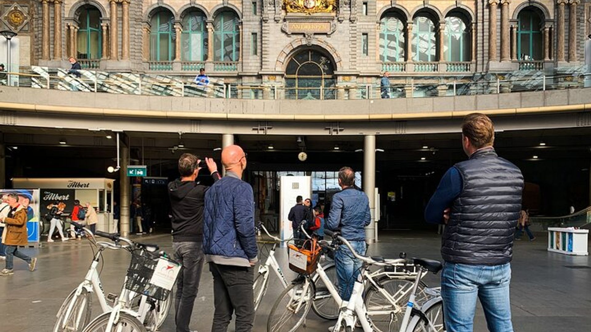 Geführte Fahrradtour : 2 Stunden Highlights von Antwerpen