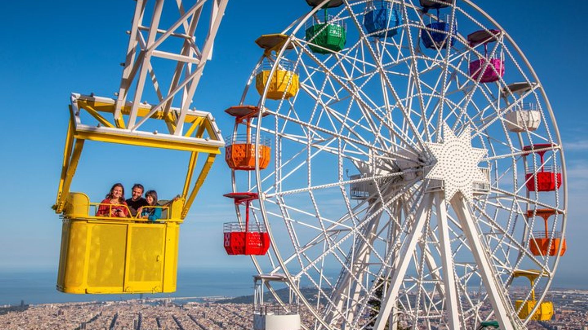 Admission to the Tibidabo Amusement Park in Barcelona
