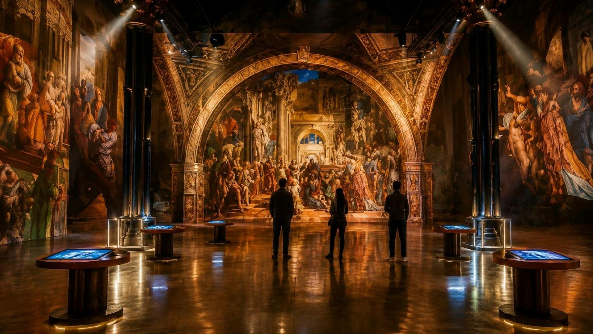 Atelier des Lumières entry ticket with Paris audio guide