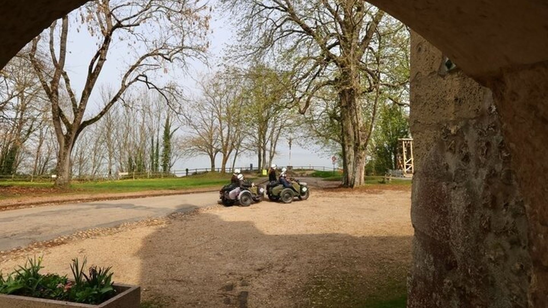 Cote Fleurie, Trouville & Honfleur by Retro Motorcycle Sidecar