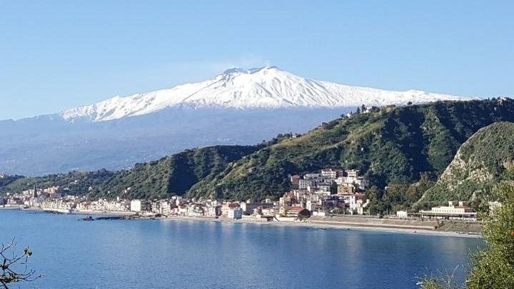Mount Etna and Taormina
