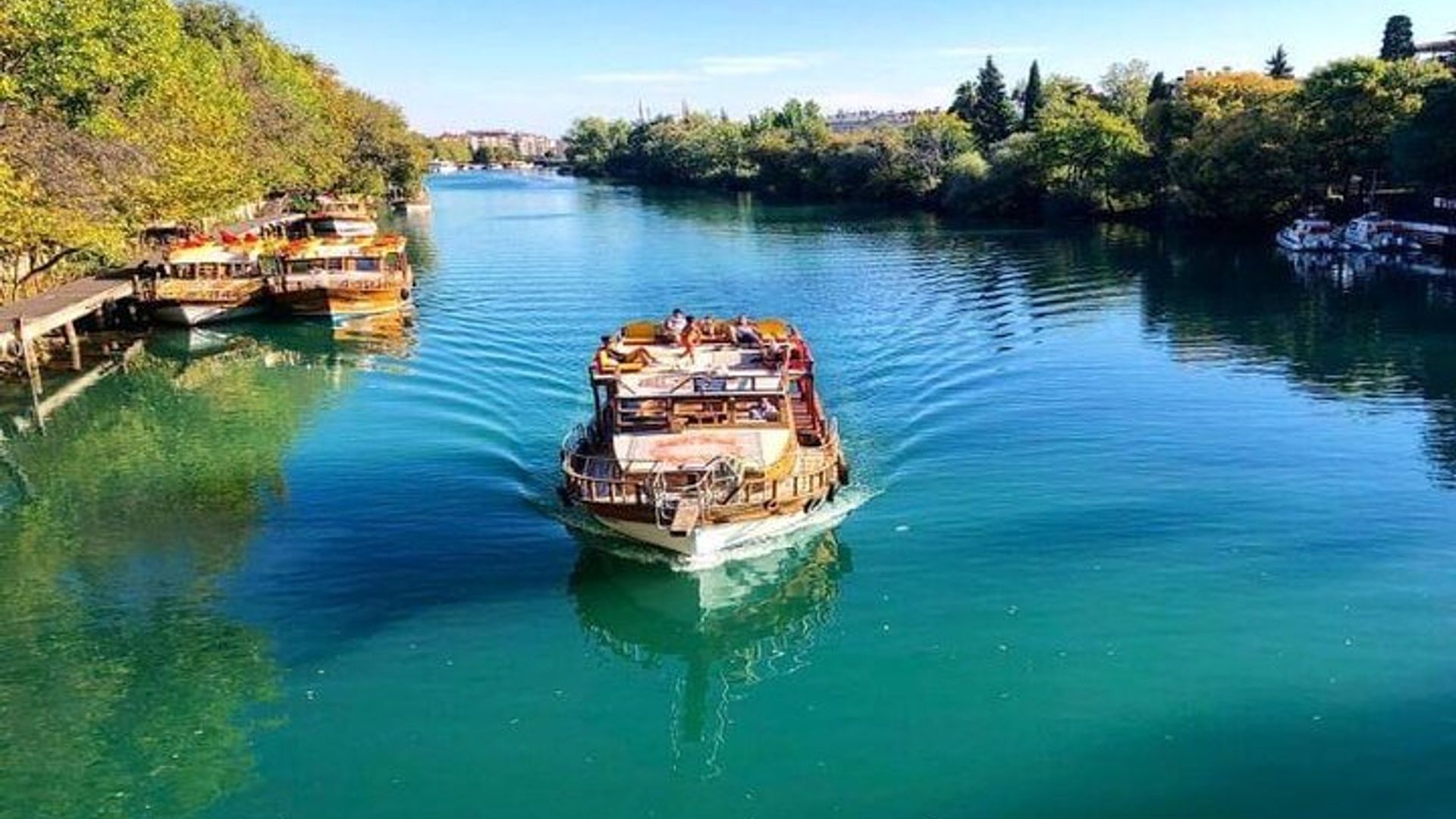 Manavgat River Boat, Bazaar, Waterfall Tour from Belek
