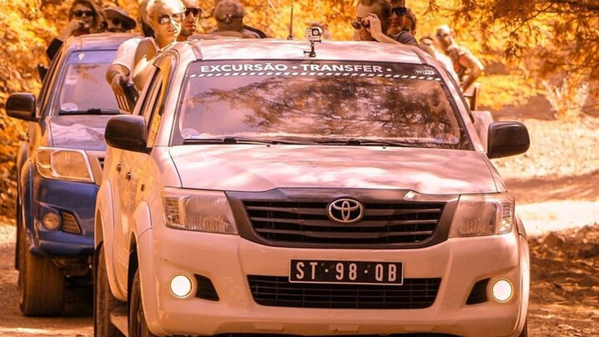 Tour de día completo: mina de sal, Blue Eye, Shark Watch y Kite Beach