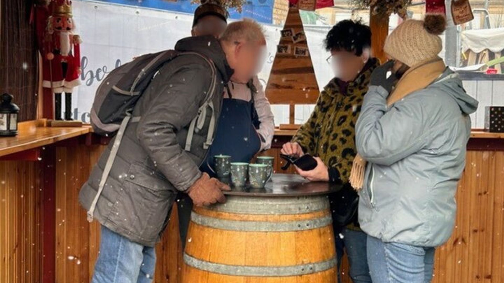 Unusual track game on Christmas markets in Luxembourg