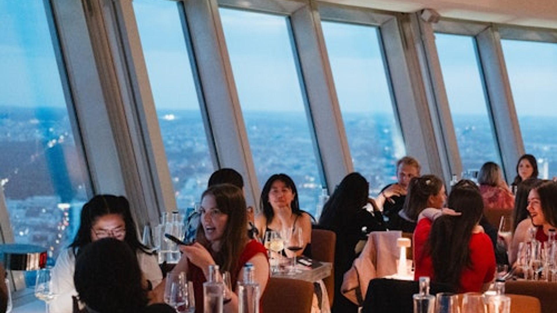 Berlin TV Tower: Admission + Table Reservation