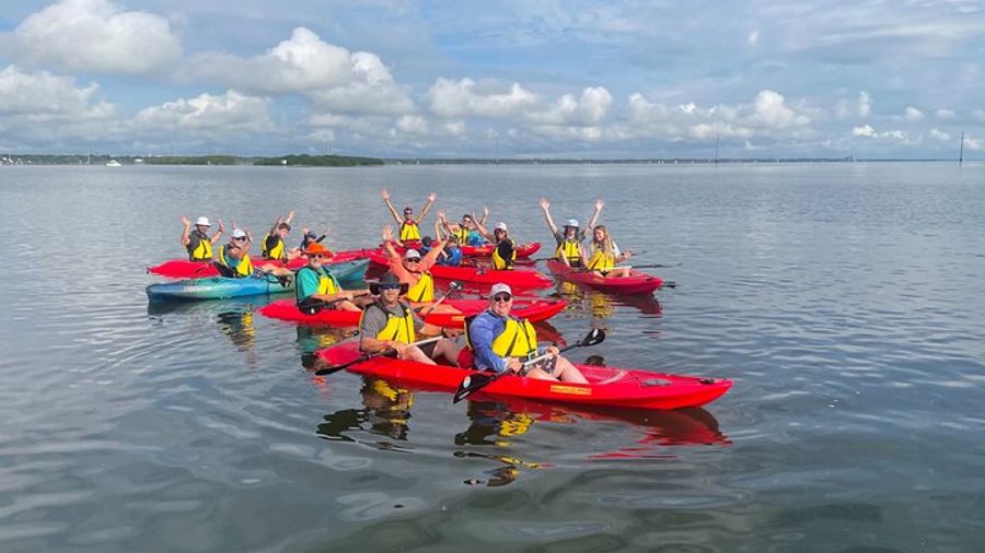 Indian River Lagoon Clear-Bottom Kayak or Paddleboard Eco Tour