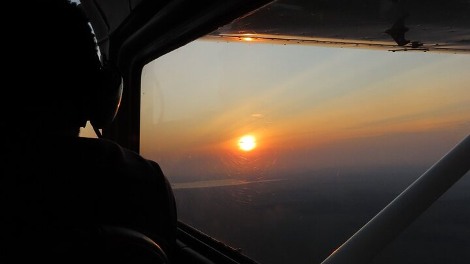 Magical Sunset Flight Over Lake Victoria
