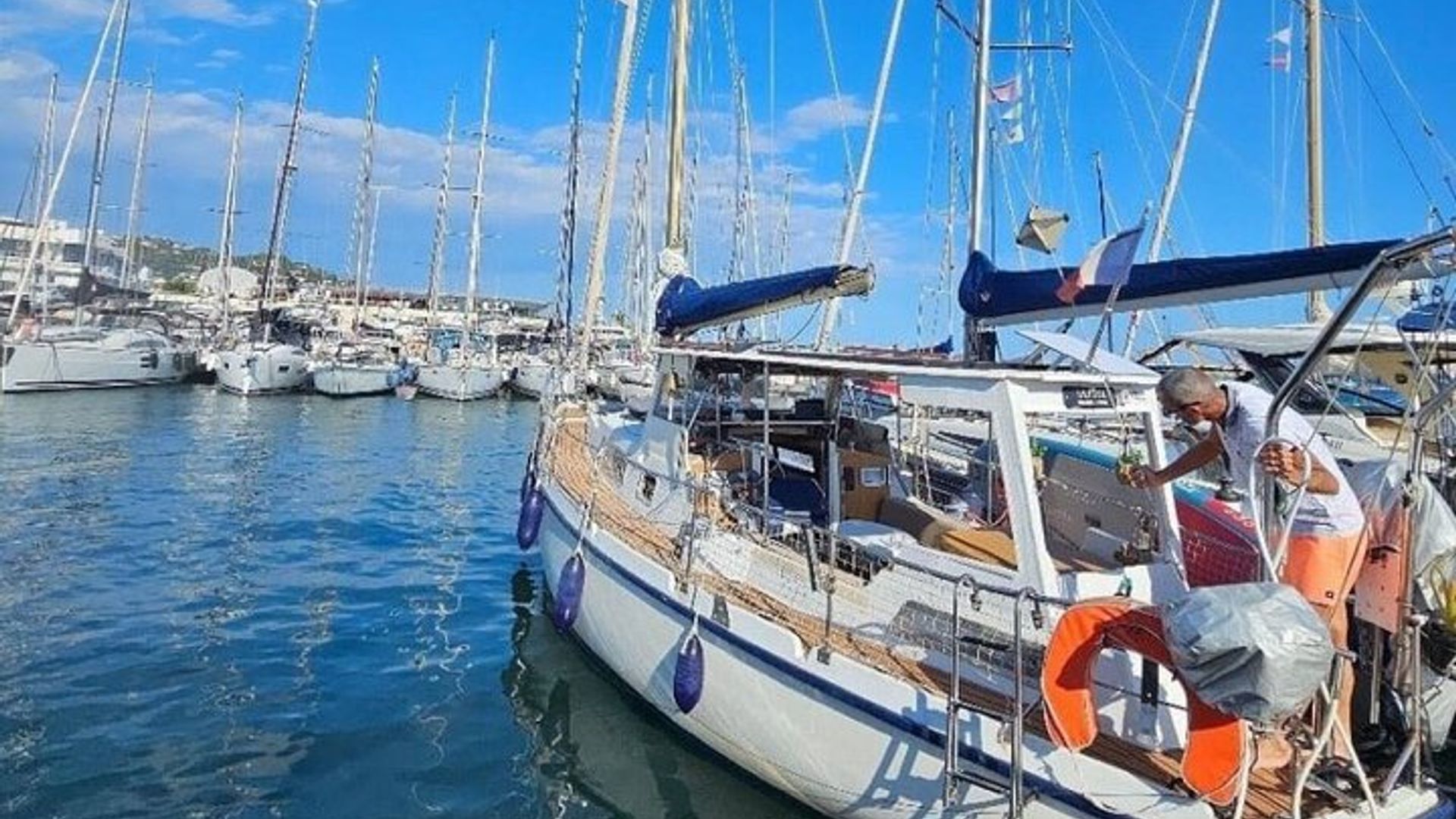 Cruise / navigation in the Lerins Islands