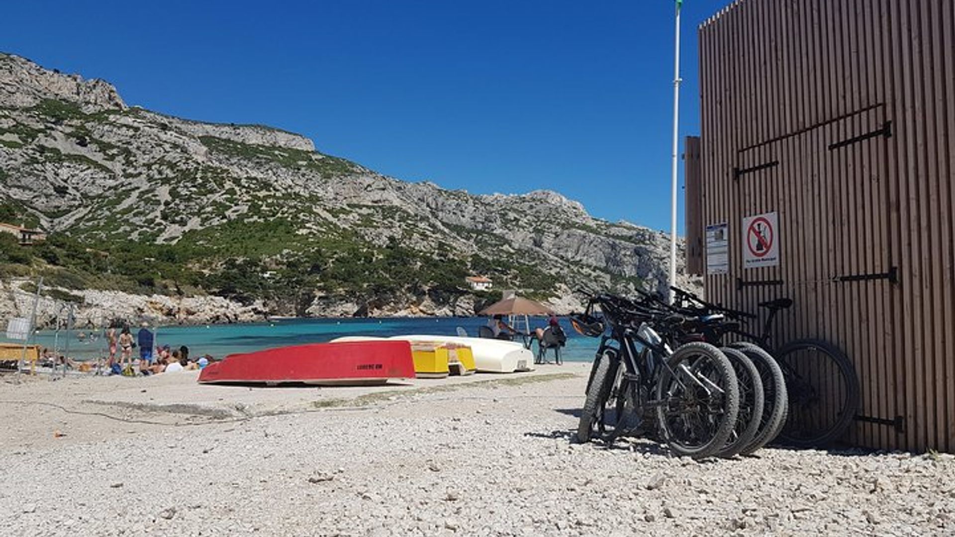 Tour de Bicicleta Elétrica pelo Parque Nacional das Calanques a partir de Marselha