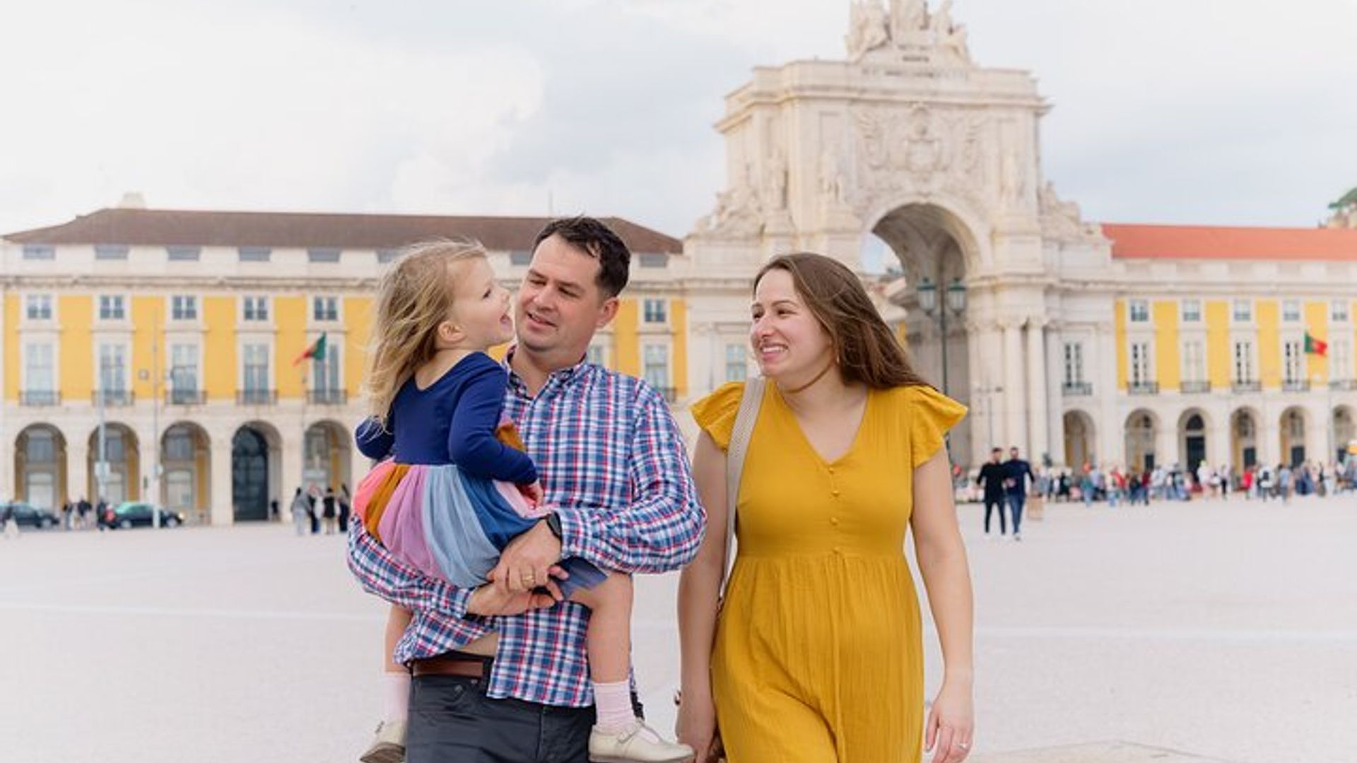 Lissabon Privates filmisches Fotoshooting mit bearbeiteten Bildern