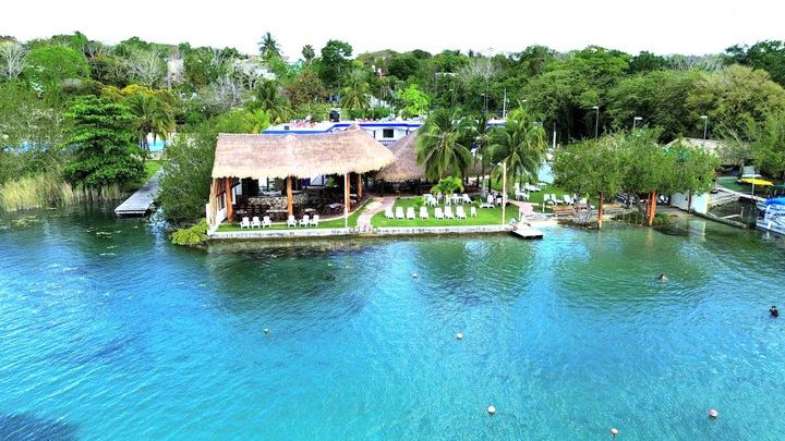 Chacchoben Mayan Ruins and Seven Colors Lagoon