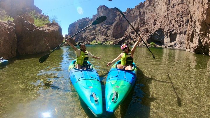 Emerald Cave Kayak Tour Near Las Vegas at Willow Beach