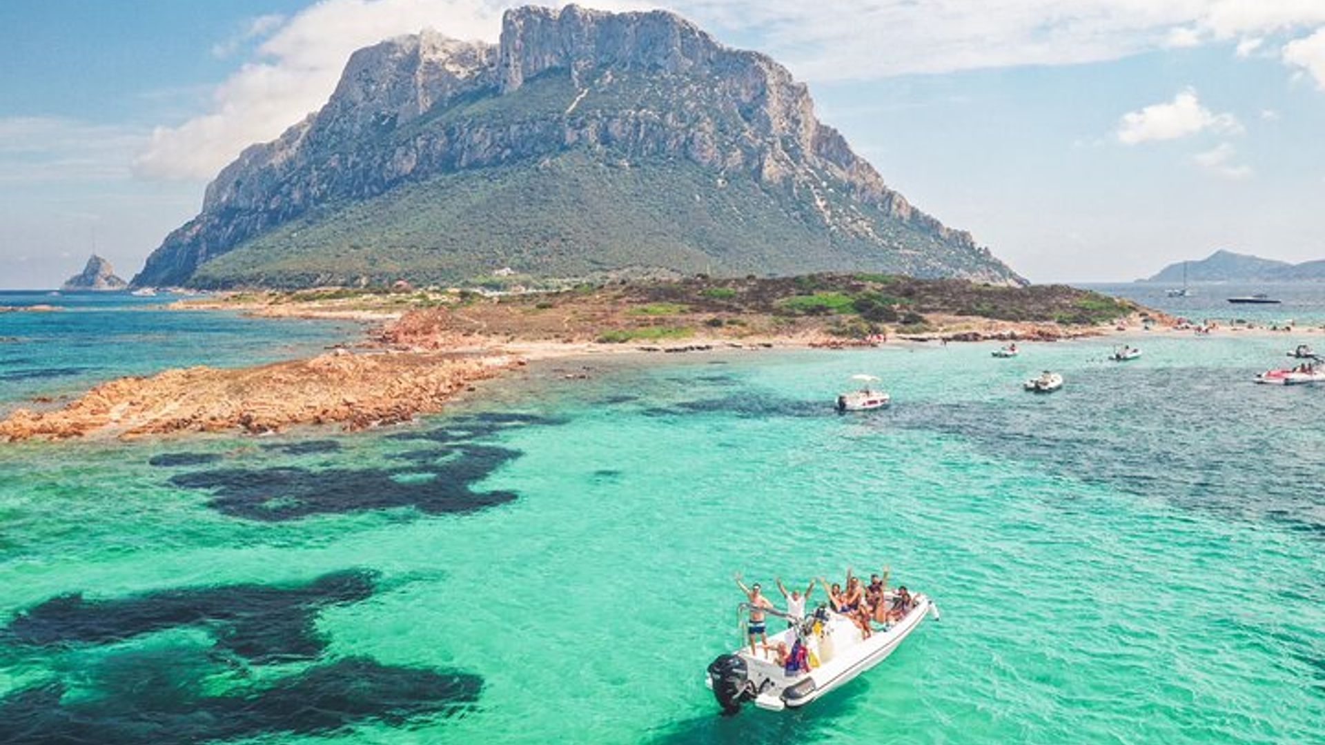 Boat tour in Tavolara with snorkeling