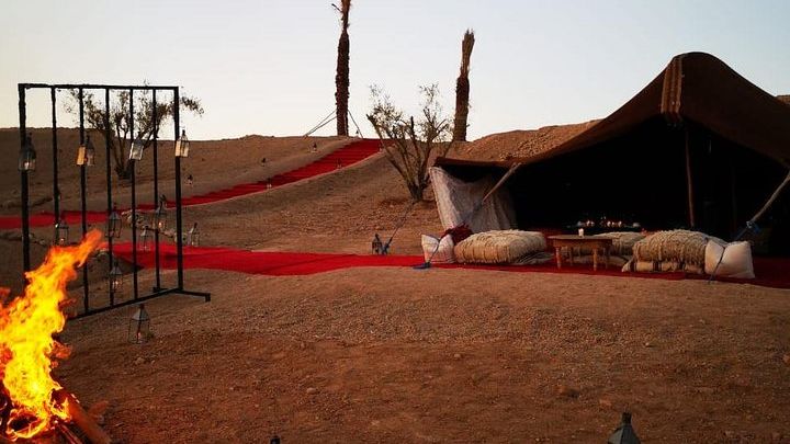 Camel ride and dinner Agafay desert