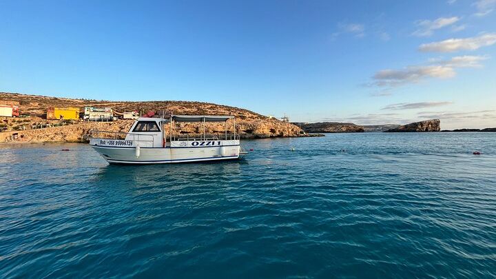Comino Private Boat Tour: Blue Lagoon & Crystal Lagoon