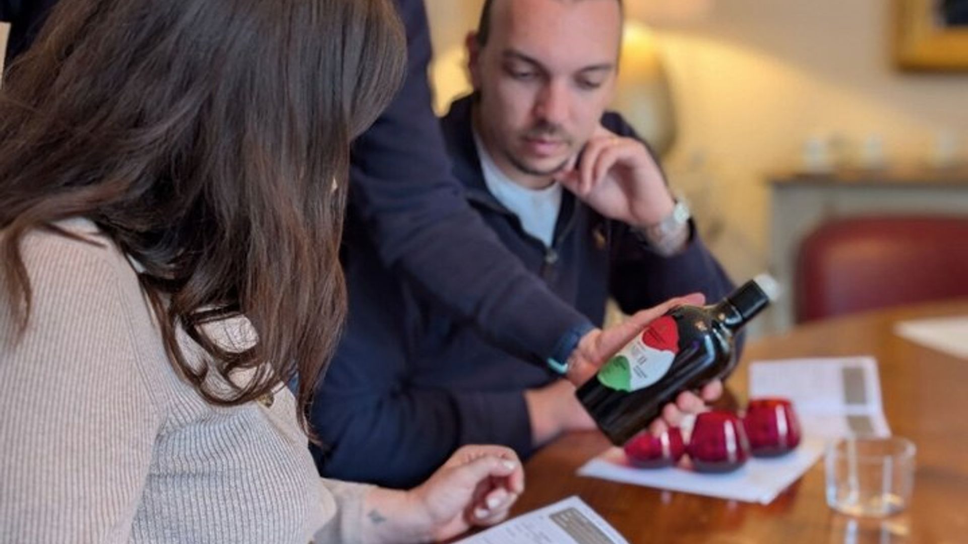 Olive oil tasting workshop
