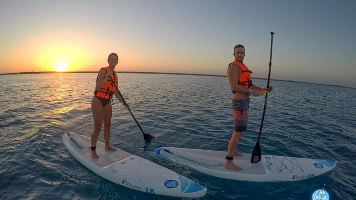 Small-Group Bacalar Paddleboarding Tour