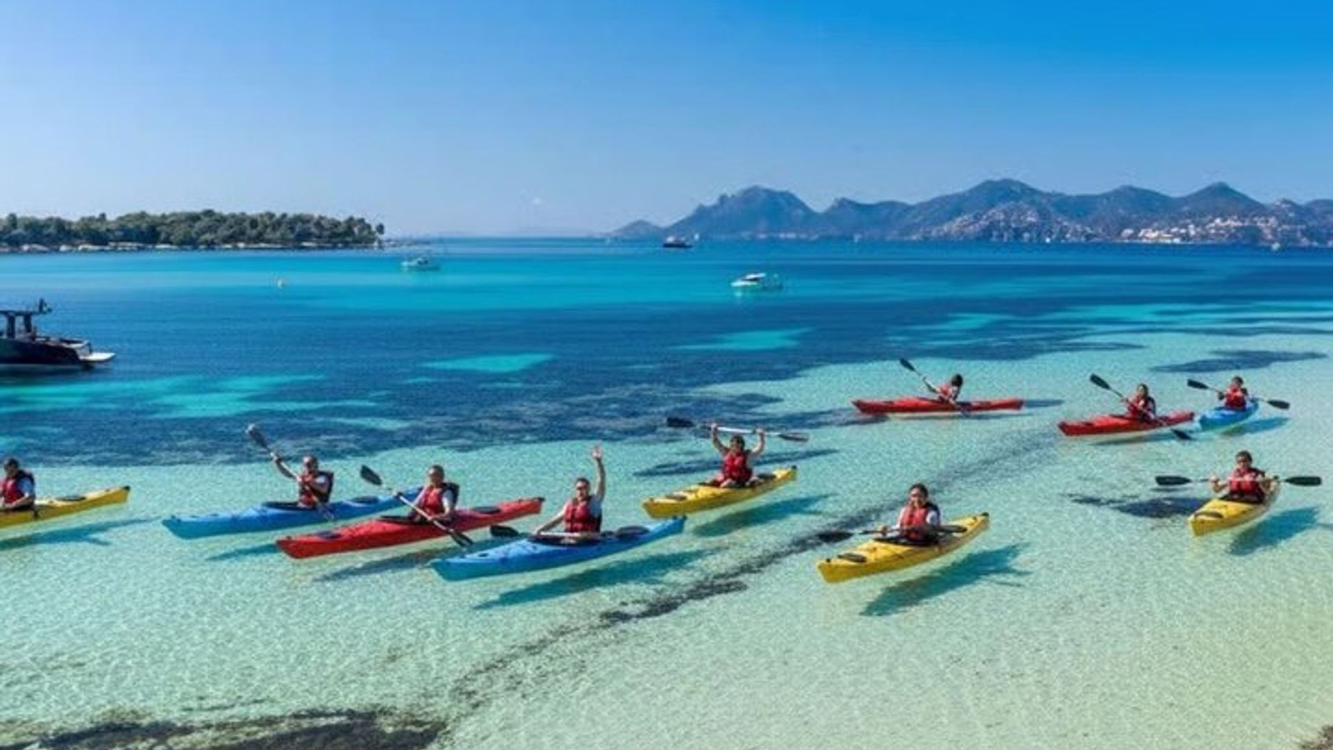 Cannes excursions in Kayaking discovery of the Lerins Islands