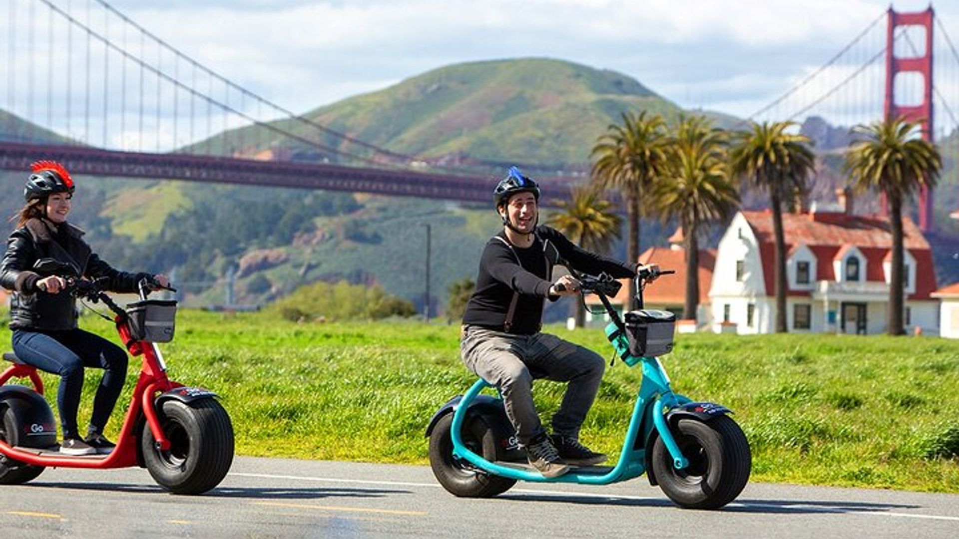 Wharf to Golden Gate Bridge - GoRide Electric Scooter Rentals image 3