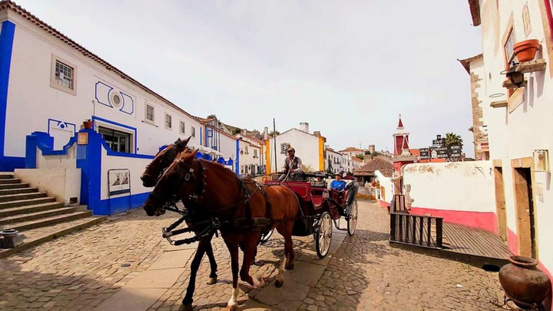 Private Tour durch das mittelalterliche Dorf von Obidos, das zum Weltkulturerbe gehört