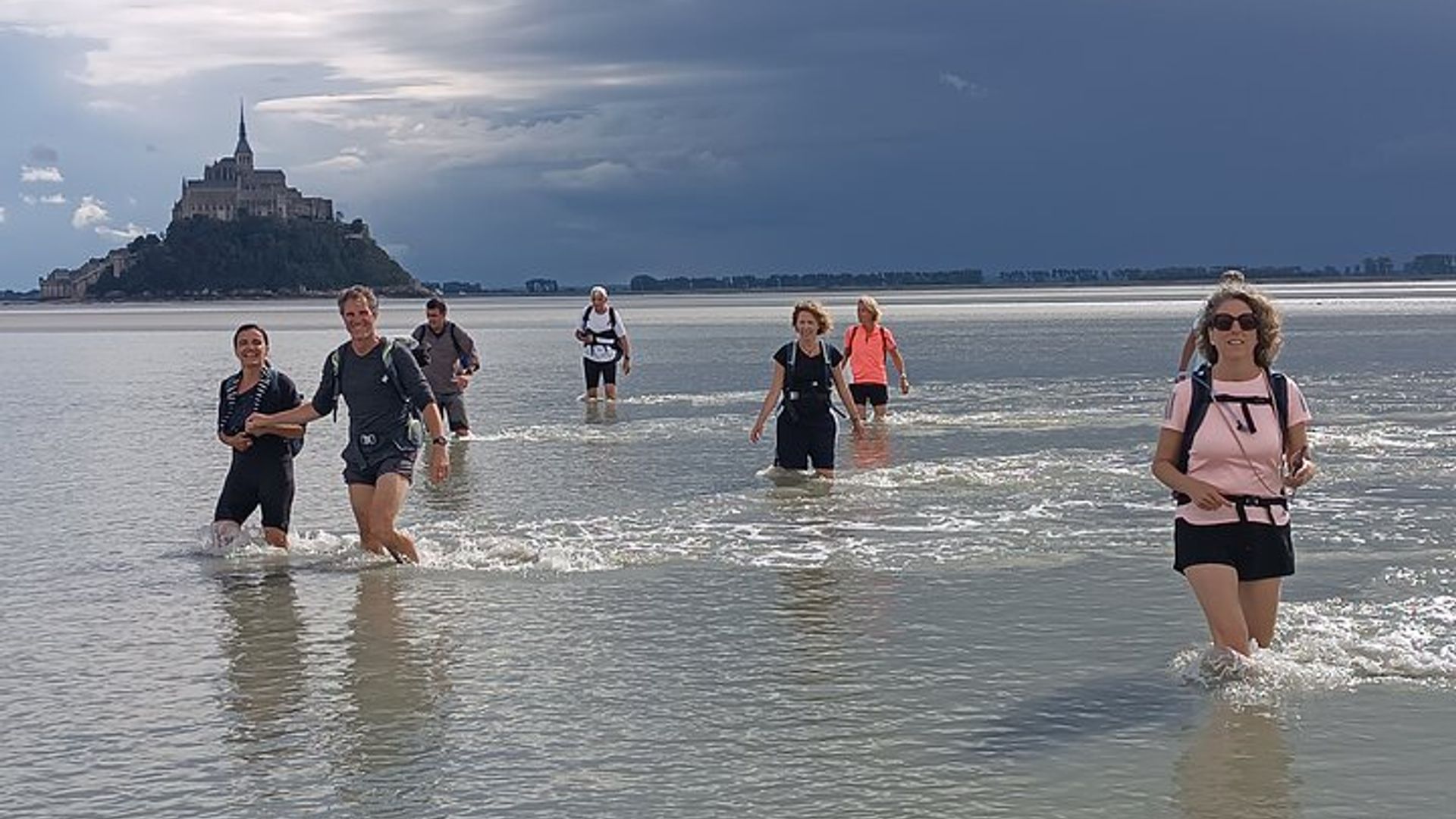 Traversée de la baie du Mont Saint Michel