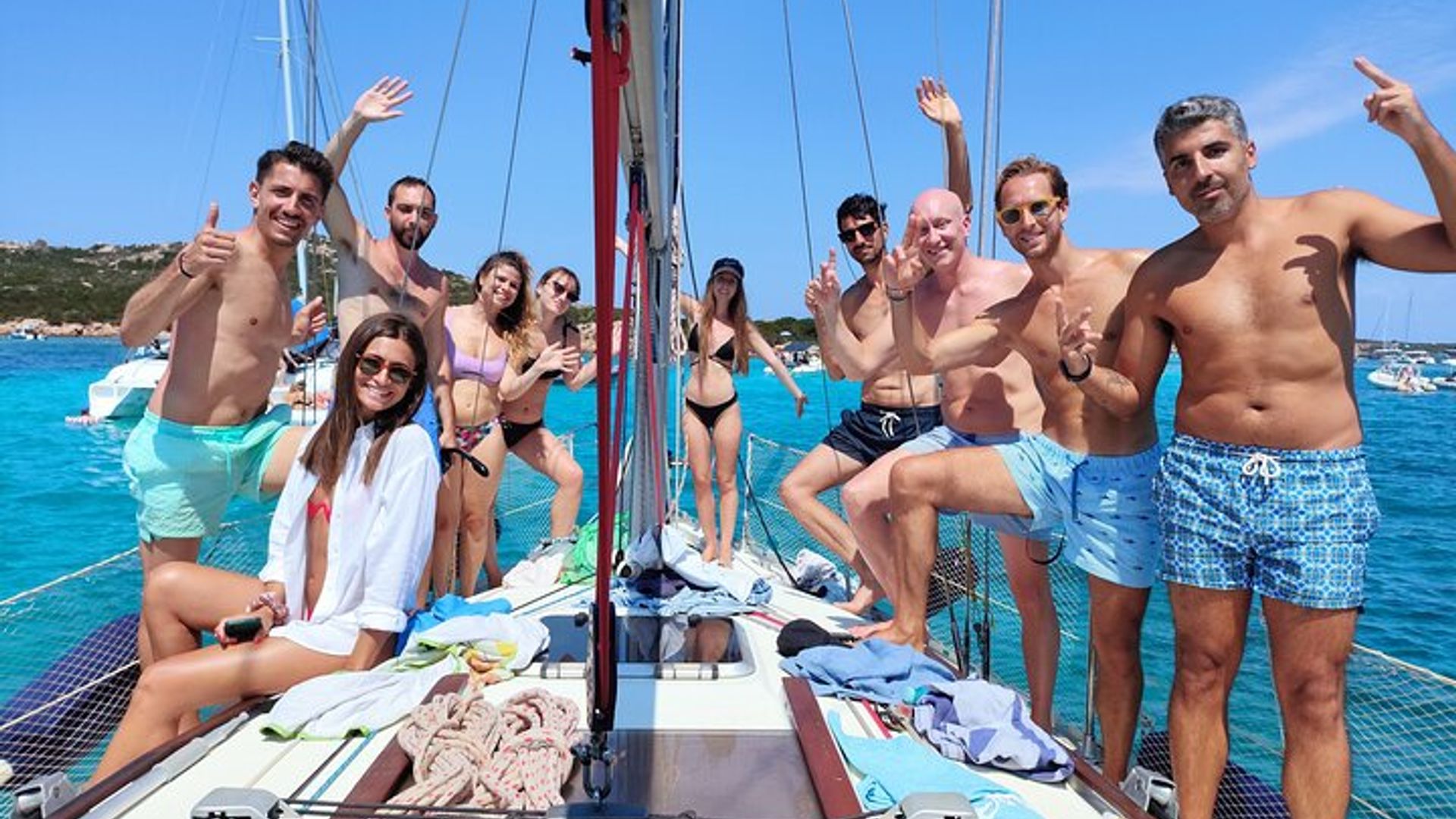 Maddalena Kleingruppen-Ganztages-Segeltour mit Snacks