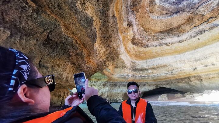 Algarve Private Tour from Lisbon with Benagil Caves Boat Trip - A