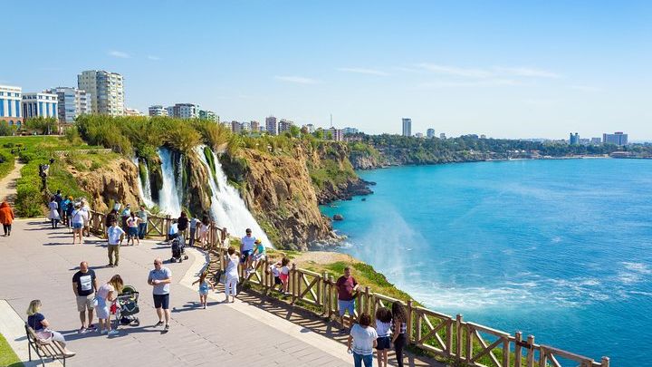 Antalya: City Tour with Boat Trip, Old Town & Waterfalls