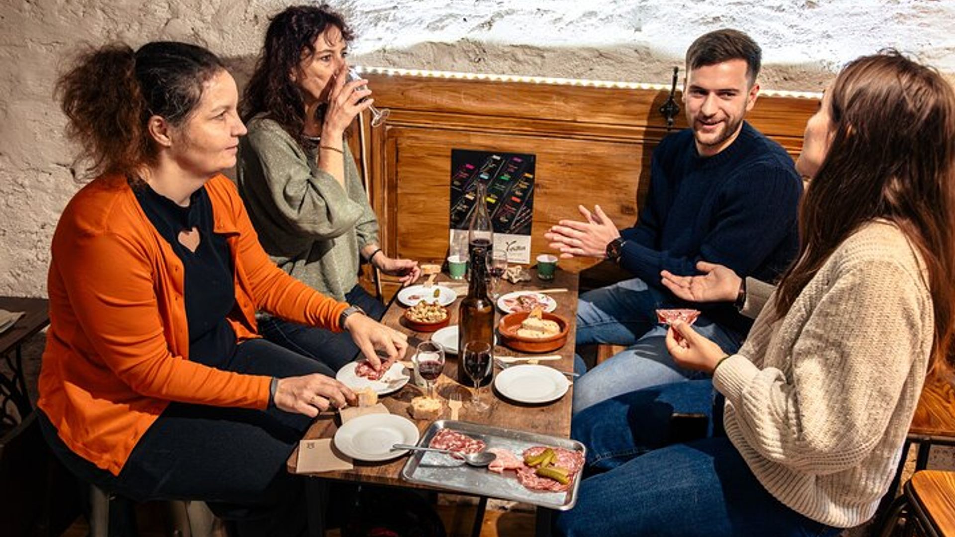 Lyon Altstadt Essen Verkostung Spaziergang mit Mittagessen