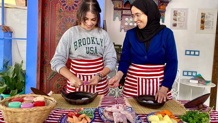Moroccan Cooking Class with a Local Family & Market Visit