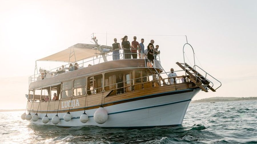 Pula Brijuni Islands Dolphin Watching Sunset Dinner Cruise