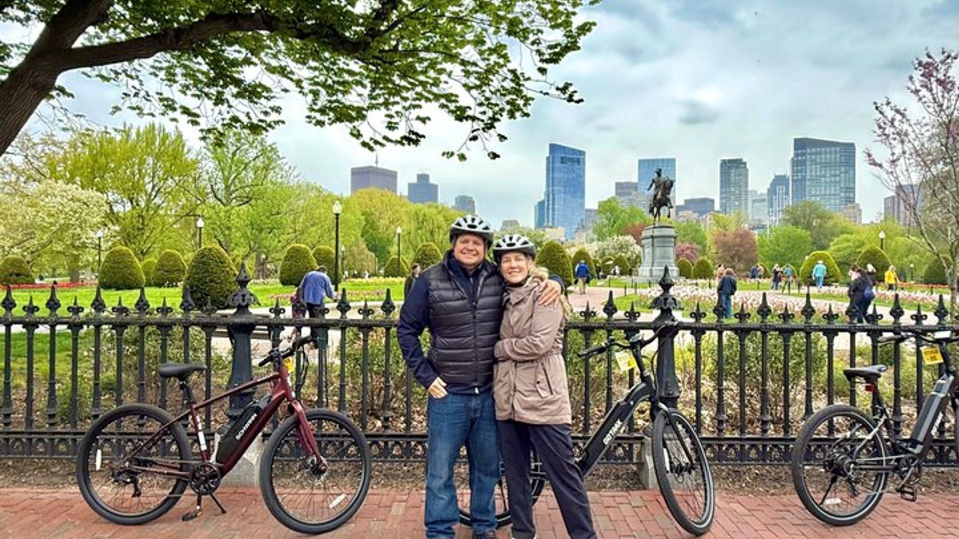 Tour histórico en bicicleta eléctrica de Boston