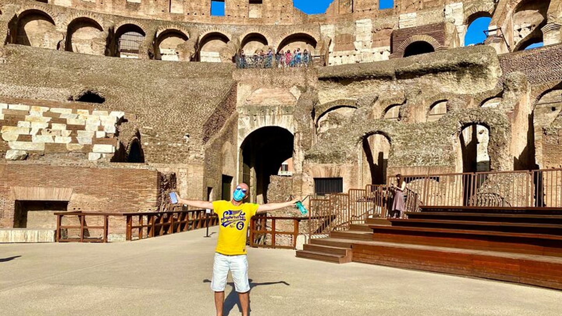 Kolosseum Arena Boden und Forum Romanum Gruppenführung