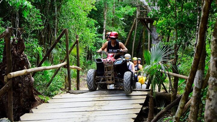 Puerto Morelos Jungle Tour: ATV, Zipline, Cenote, Horse Riding