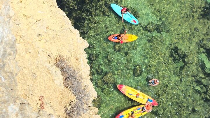 Algar de Benagil Small-Group Sea Kayak Tour