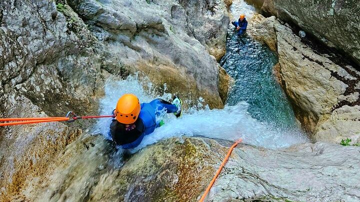 Bovec Small-Group Beginner Canyoning Tour with Free Photos