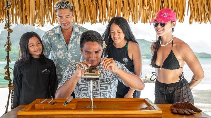Discover the black pearl in Bora Bora