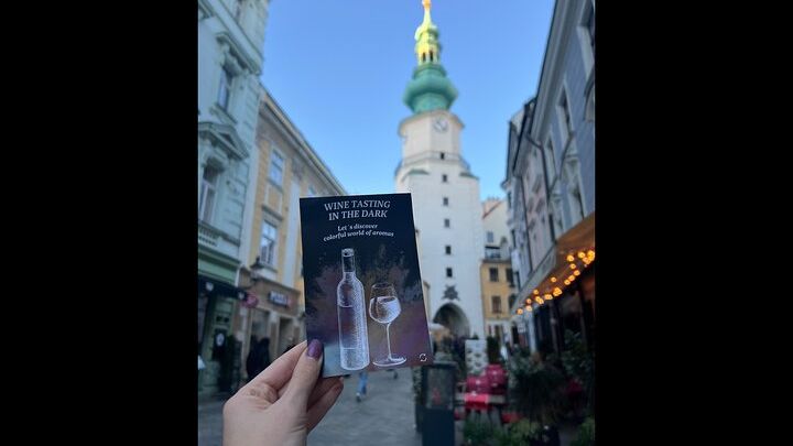 Bratislava Cellar in the Dark Wine Tasting Experience