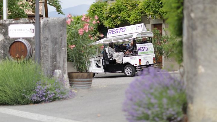Geneva Vineyards Private e-TukTuk Tour with Tasters