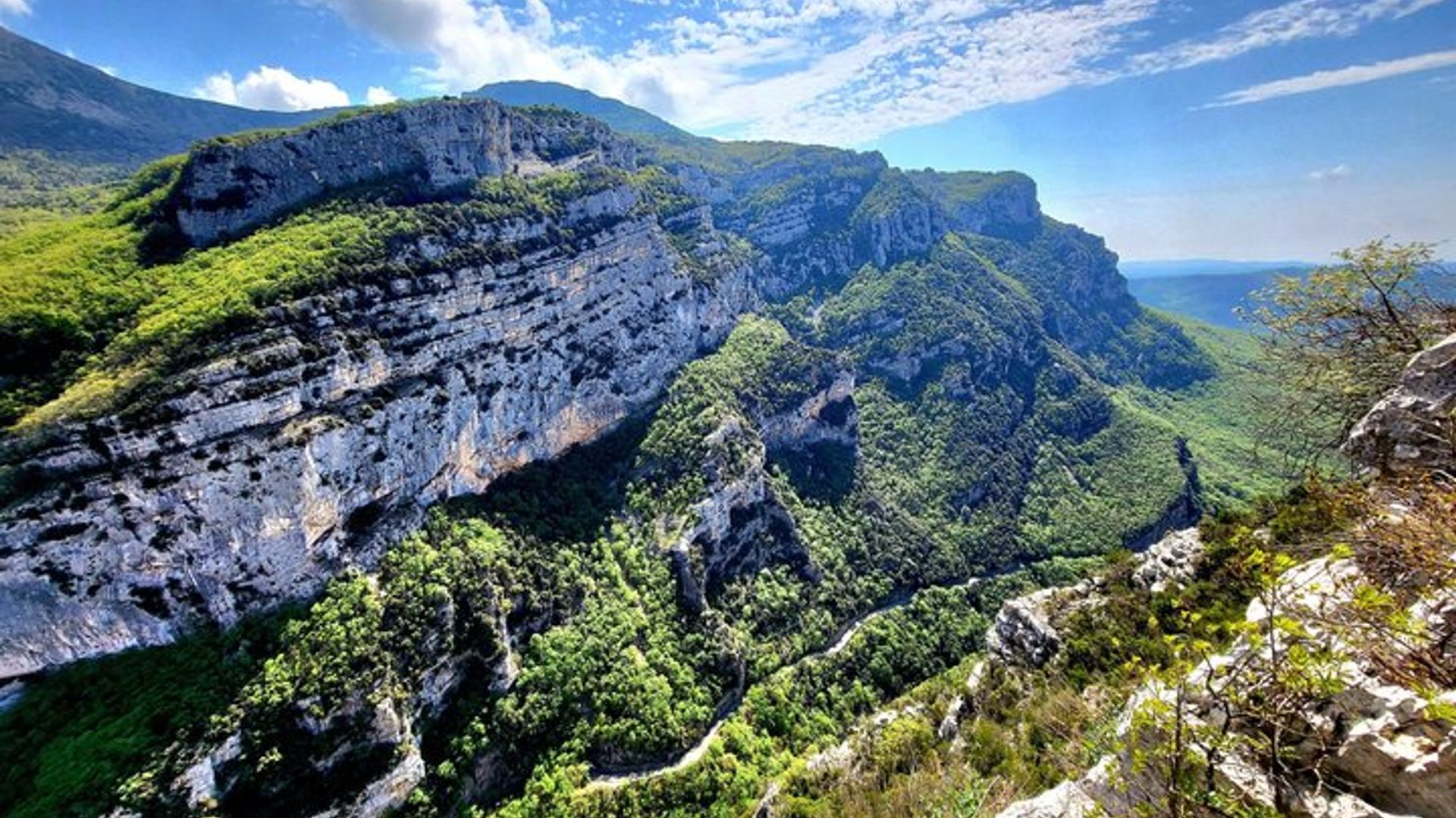Canyon of Verdon and Lavender fields