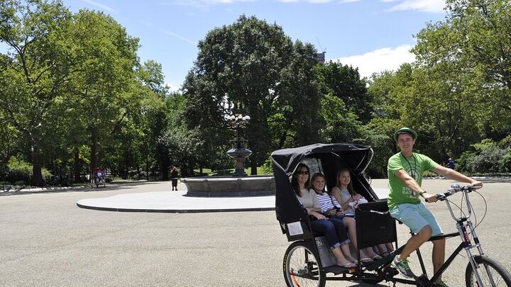 Guided Central Park Pedicab Tour