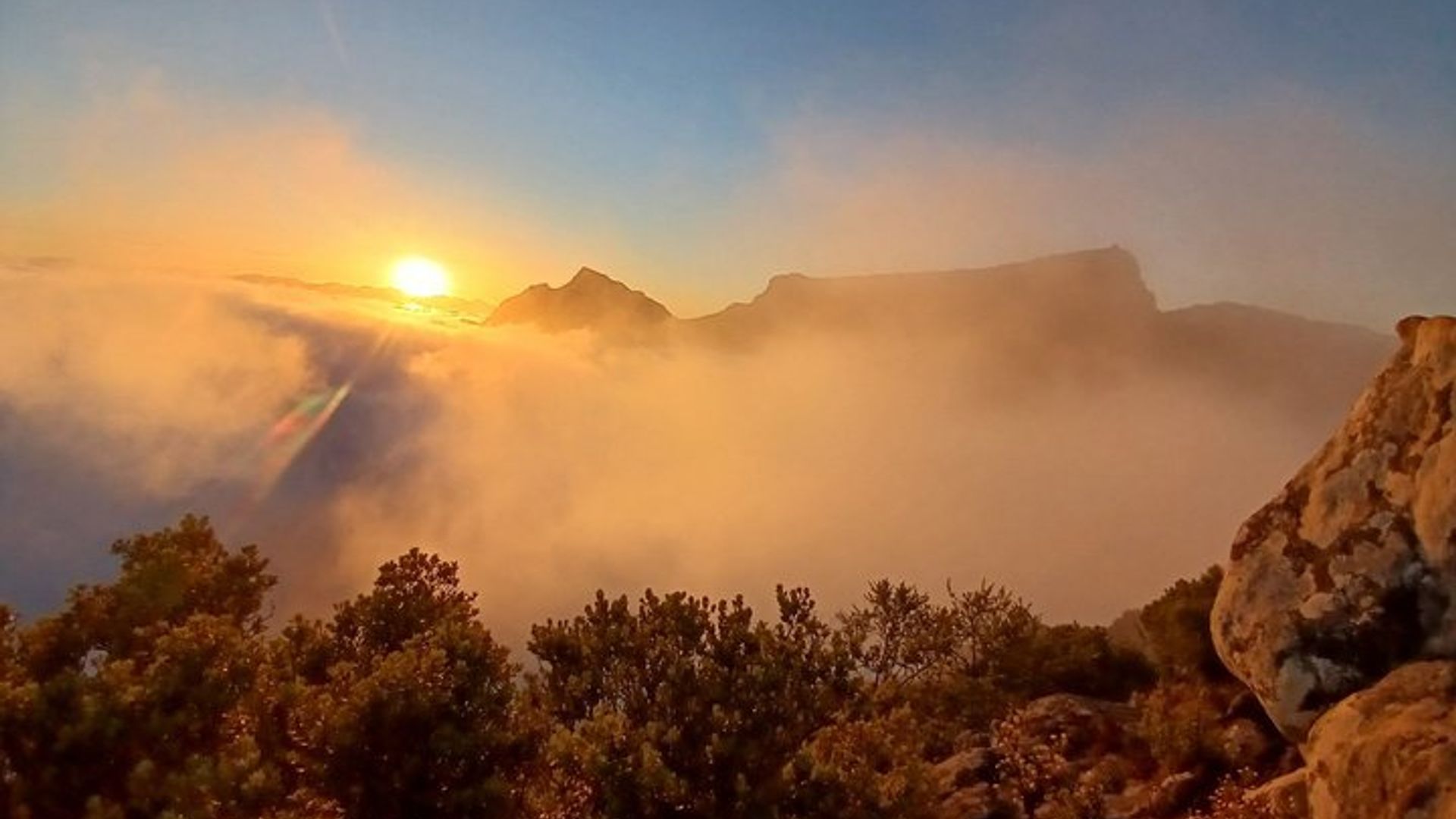 Caminata guiada por el amanecer o la puesta del sol en grupos pequeños (máx. 6)